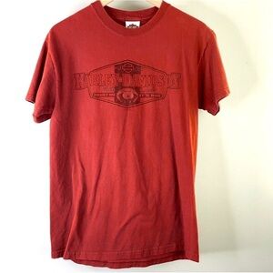 Harley-Davidson Men’s Red T-shirt Bloomington, Illinois